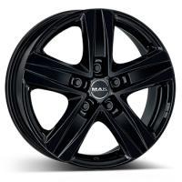 MAK STONE 5 GLOSS BLACK 7.5x18 5/160 ET50 CB65.1