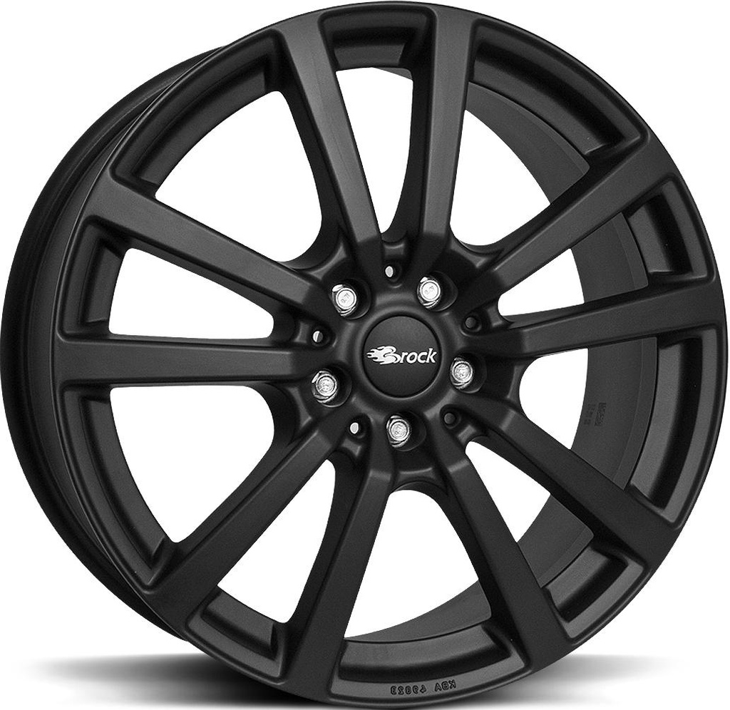 BROCK RC25T BLACK MATT 6.5x16 5/118 ET60 CB71.1