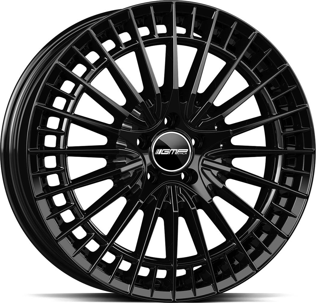 GMP QSTAR GLOSS BLACK 8x20 5/112 ET25 CB66.6