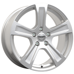 MEGA WHEELS LEO SILVER 6x15 5/108 ET40 CB65.1