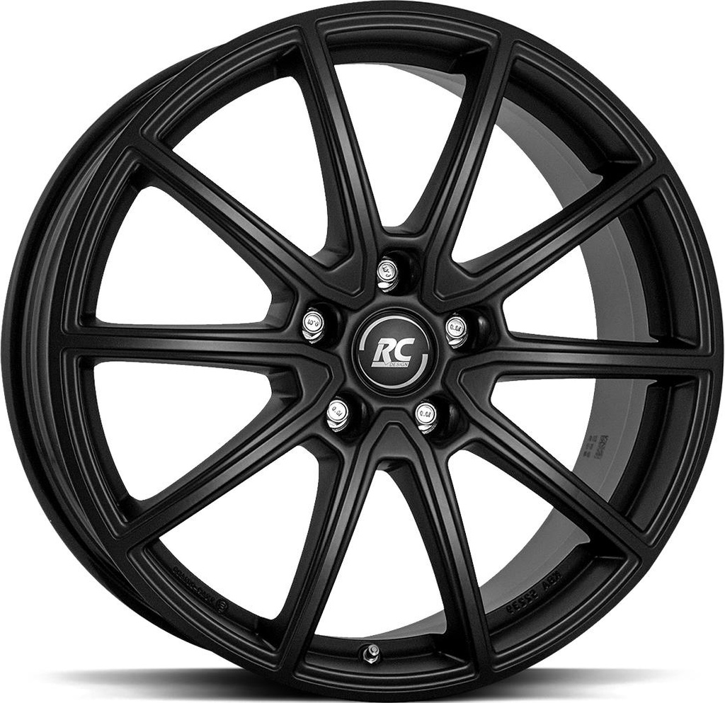BROCK RC32 SATIN BLACK MATT 8x19 5/112 ET47 CB66.7