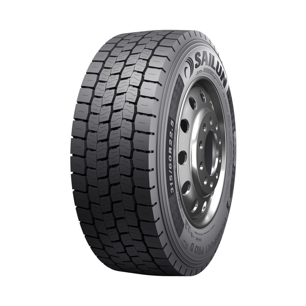 295/60R22.5 150/147L SAILUN TRANSPORT PRO D DRIVE 18PR ECOPOINT 3 TECHNOLOGY