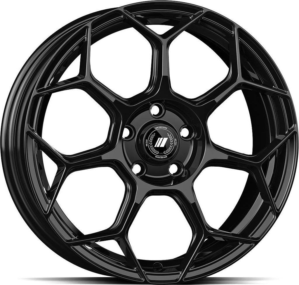 GMP RACEWAY NERO CORSA 7x17 4/100 ET35 CB75