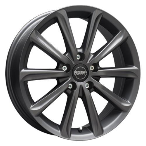 STATUSFÄLGAR VIRGO DARK MAT ANTHRACITE GREY 6x15 4/100 ET37 CB73.2