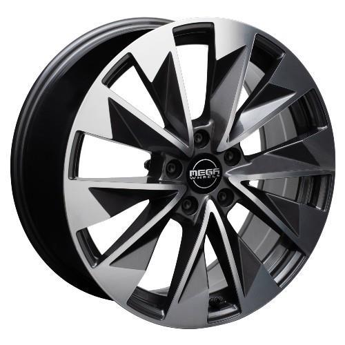 STATUSFÄLGAR ZENITH ANTHRACITE GREY FRONT POLISHED 8x19 5/108 ET50 CB63.3