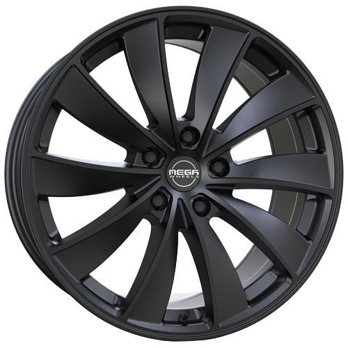 STATUSFÄLGAR PYXIS MAT BLACK 10.5x21 5/114.3 ET48 CB64.1