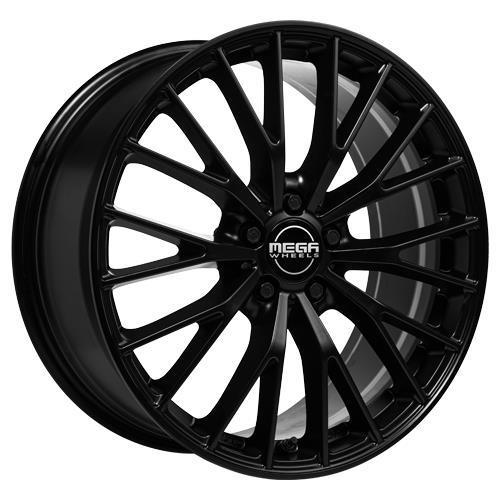 STATUSFÄLGAR CASTOR MAT BLACK 8.5x19 5/120 ET40 CB64.1