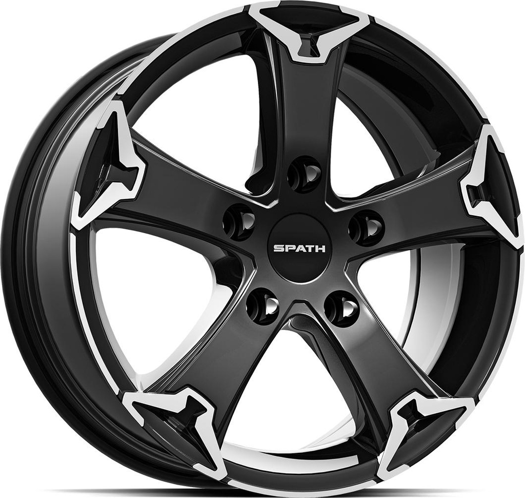 SPATH SP52 H BLACK LIP POL 8x18 5/120 ET50 CB65.1