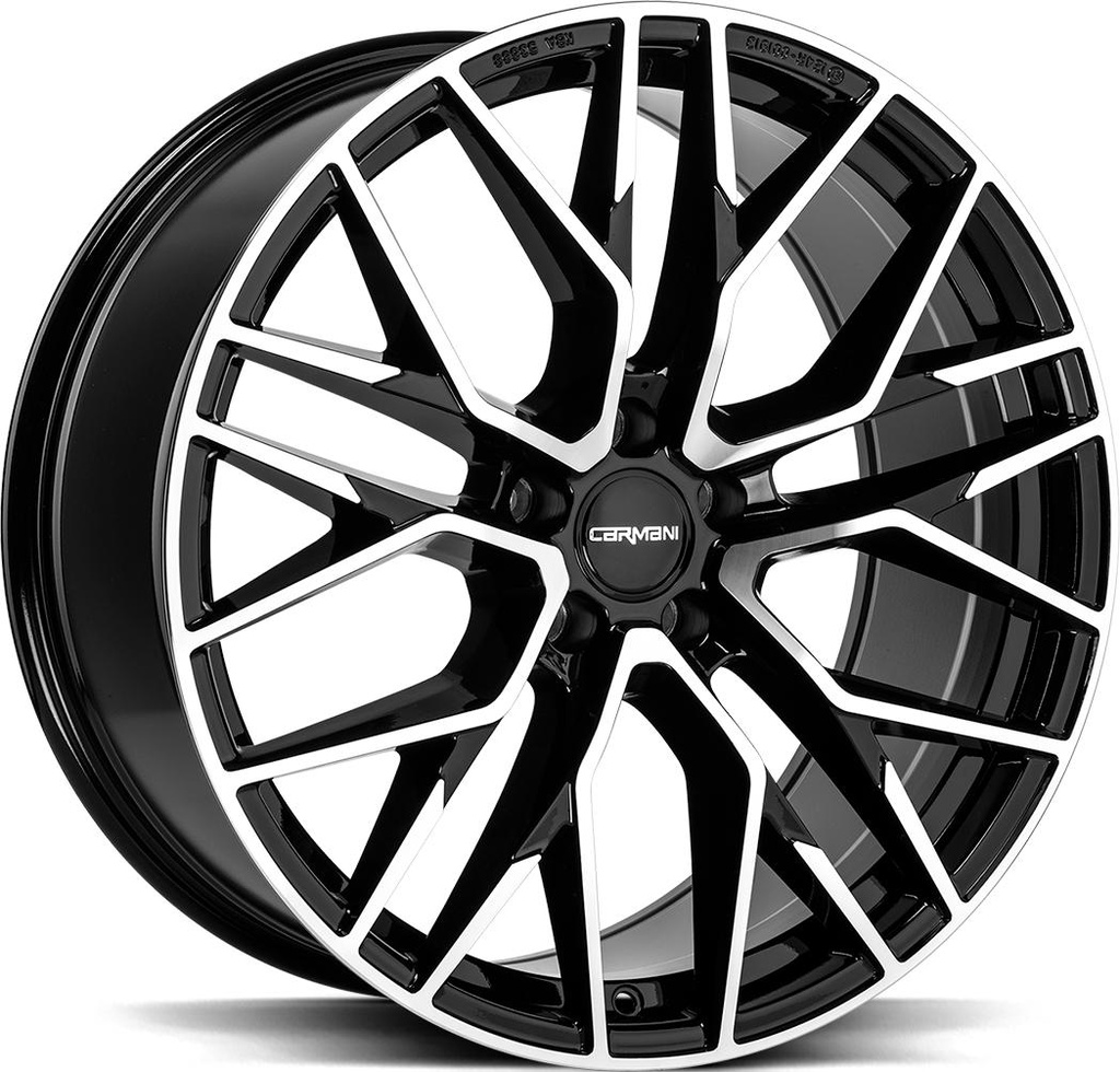 CARMANI LUDWIG BLACK POL 9x20 5/108 ET45 CB63.4