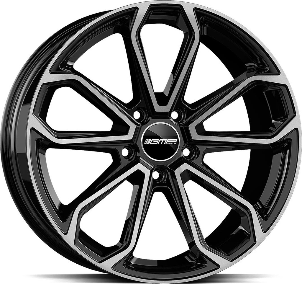GMP FURIOSA BLACK DIAM 9.5x21 5/130 ET46 CB71.6