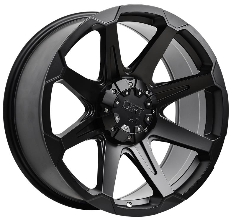 STATUSFÄLGAR D05 FLATBLACK 9x20 6/114.3-120 ET20 CB73.1