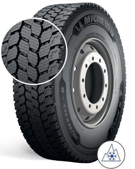315/80R22.5 156/150L MICHELIN X MULTI GRIP D DRIVE