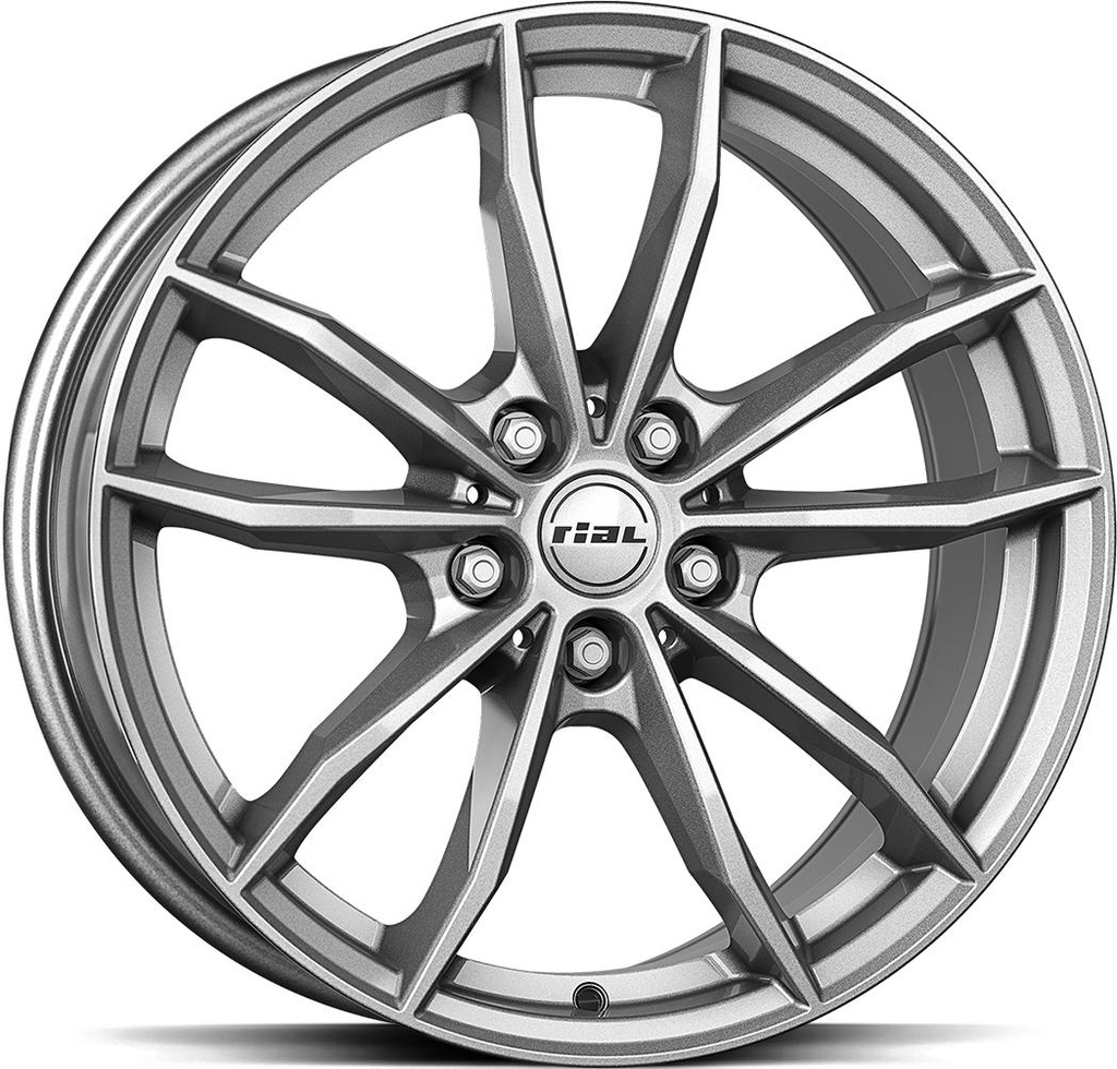 RIAL X12 METAL GREY 8x19 5/112 ET30 CB66.7