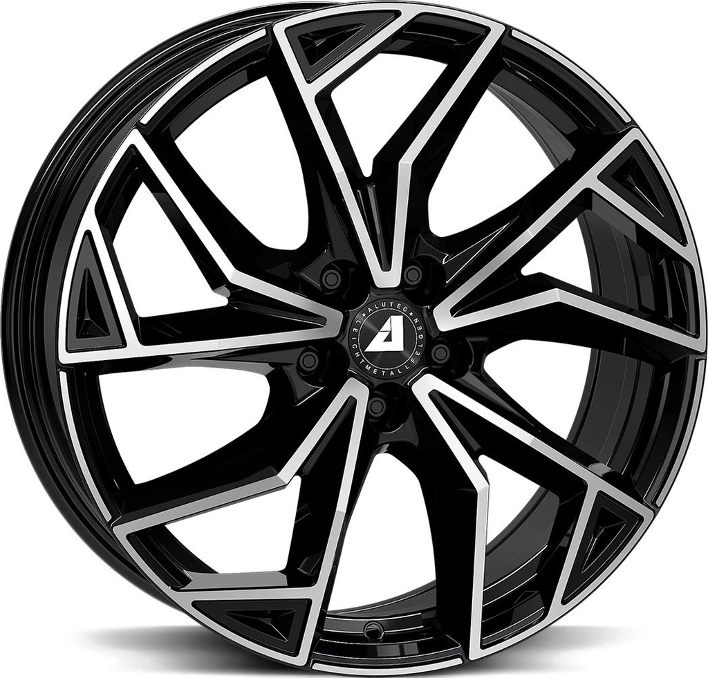 ALUTEC ADX.02 DIAM BLACK POL 7x17 5/112 ET40 CB57.1