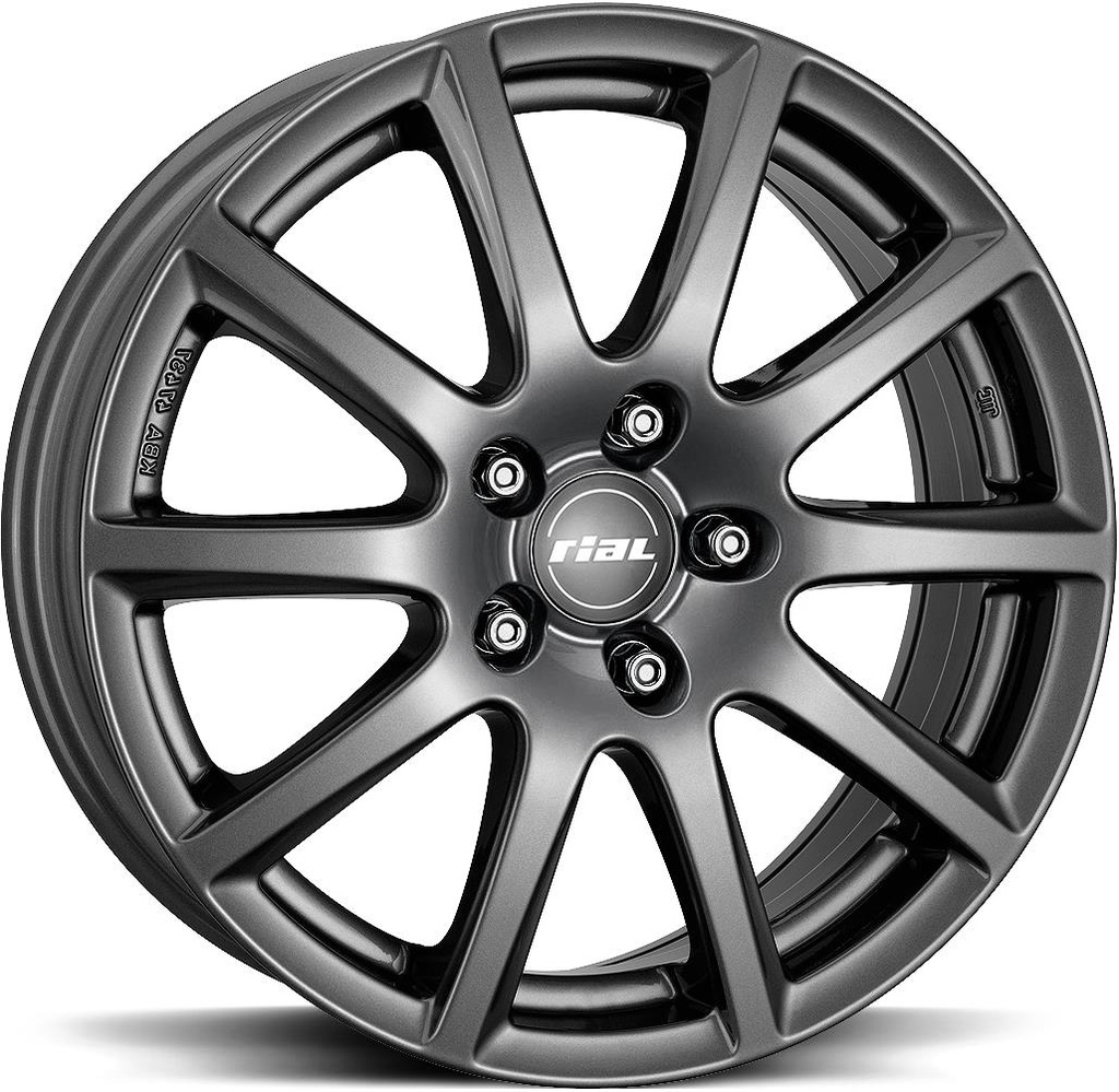 RIAL MILANO TITANIUM 6.5x15 5/114.3 ET45 CB70.1