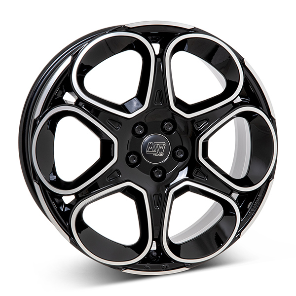 MSW 83 G.BLK/POL 7.5x18 5/110 ET36 CB65.1