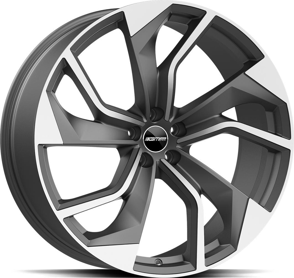 GMP REBEL MATT ANTHRACITE DIAM 9.5x21 5/112 ET36 CB66.6