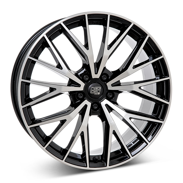 MSW 44 G.BLK/POL 8.5x20 5/114.3 ET35 CB73.1