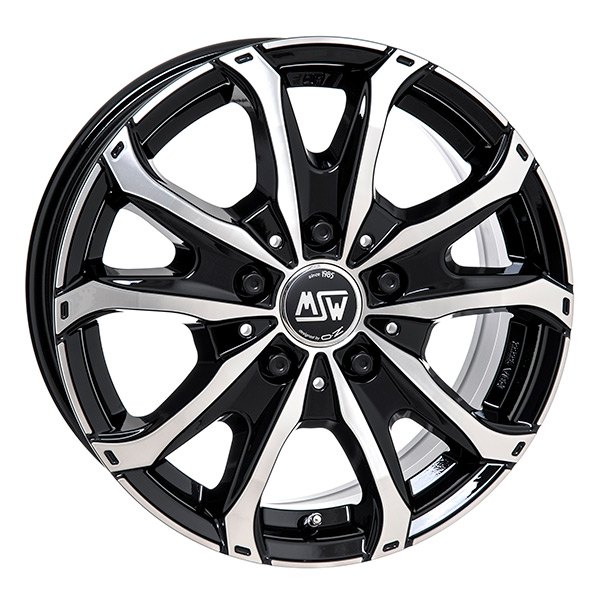 MSW 48 VAN BLK/POL 6.5x16 5/118 ET48 CB71.1