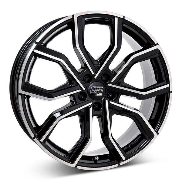 MSW 41 G.BLK/POL 8x19 5/114.3 ET50 CB73.1