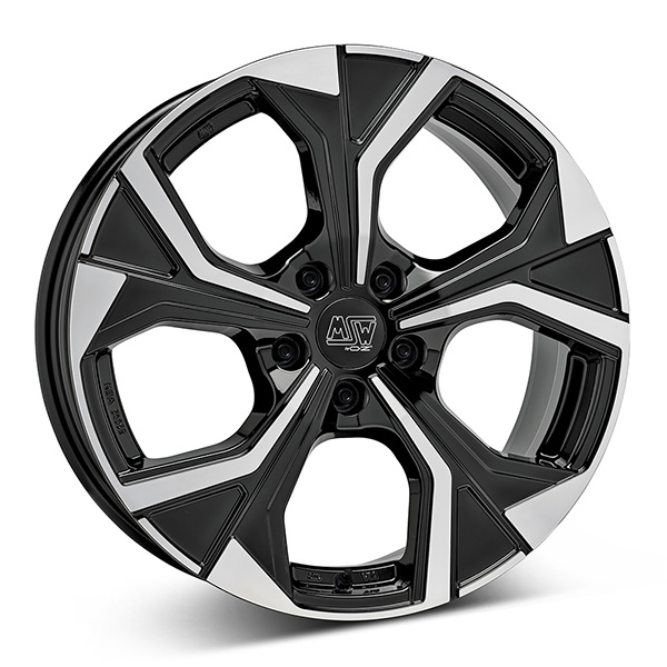 MSW 43 G.BLK/POL 8x20 5/114.3 ET40 CB66.1