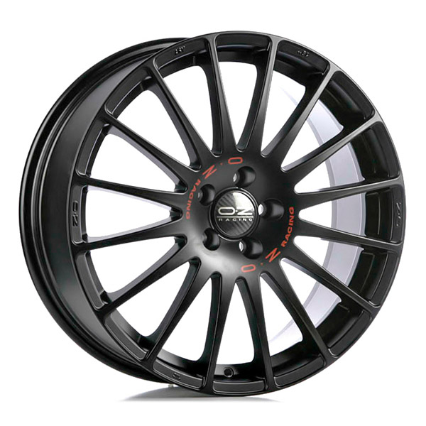 OZ SUPERTURISMO BLACK 7.5x17 5/108 ET41 CB75.1