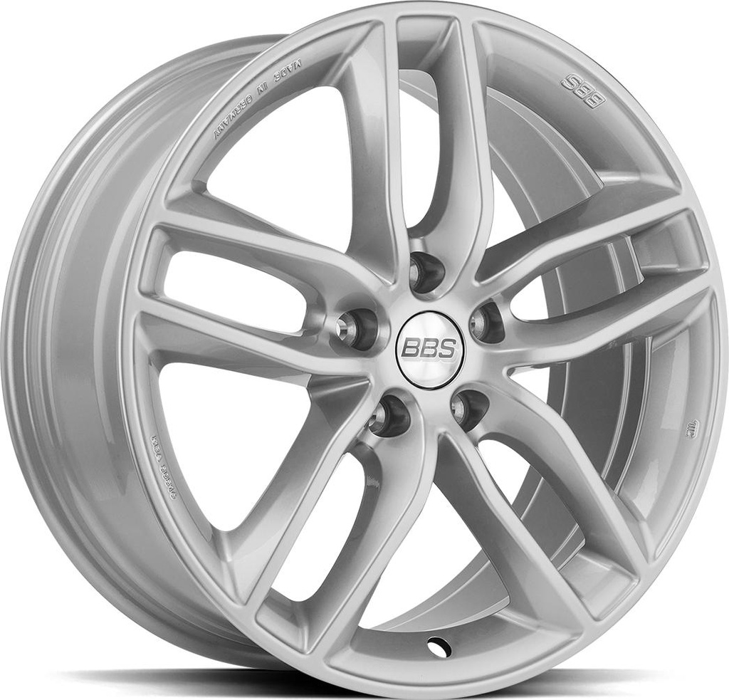 BBS SX BRILL SILV 7.5x17 5/120 ET43 CB72.6