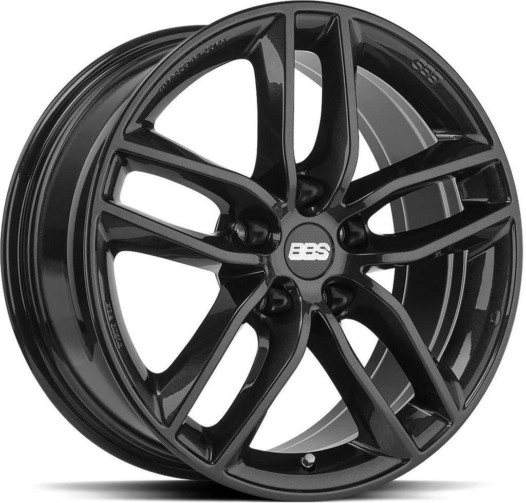 BBS SX CRYSTAL BLACK 7.5x17 5/112 ET49 CB57.1