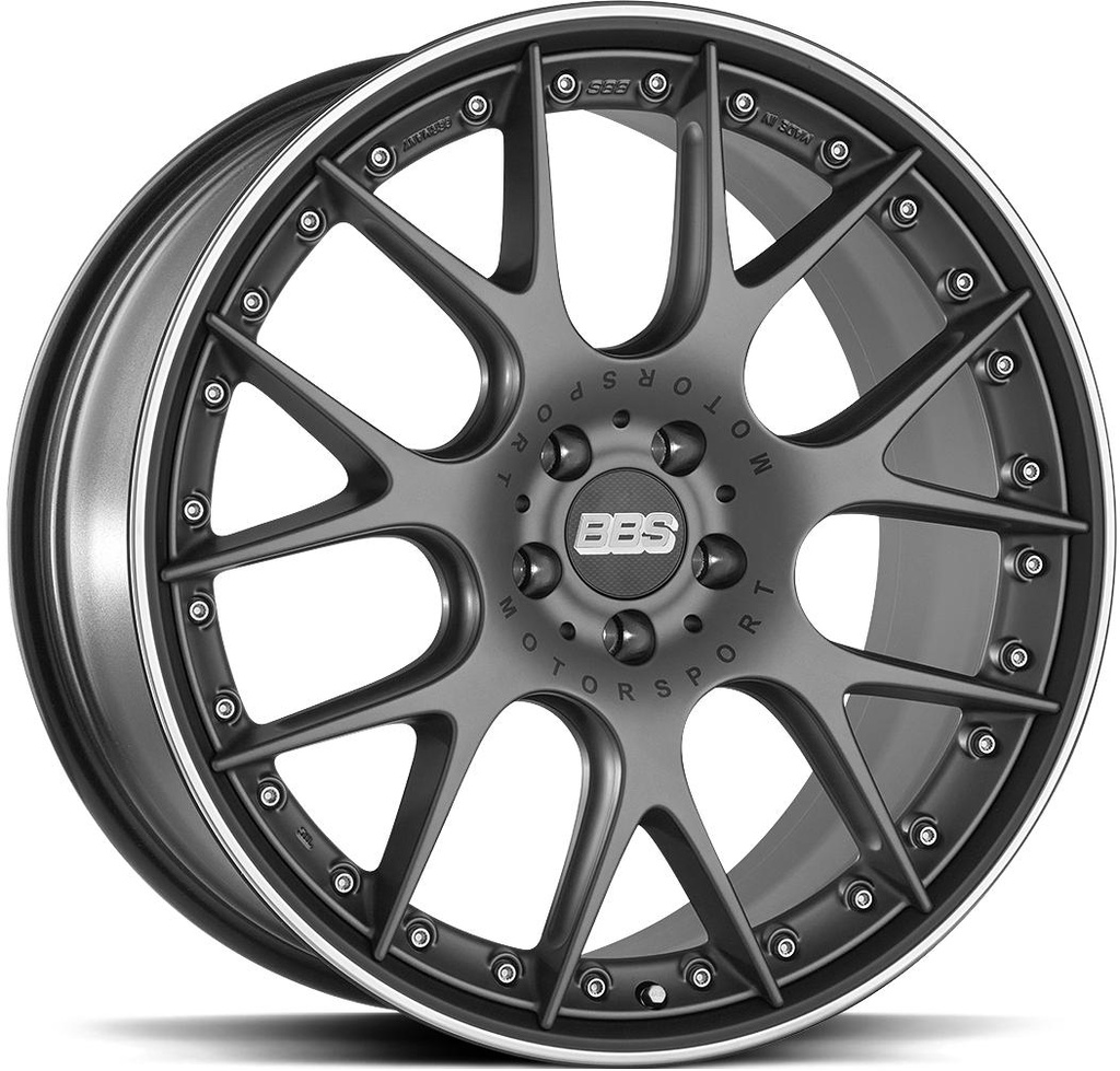 BBS CH-RII SATIN TITAN 9x21 5/108 ET45 CB63.4