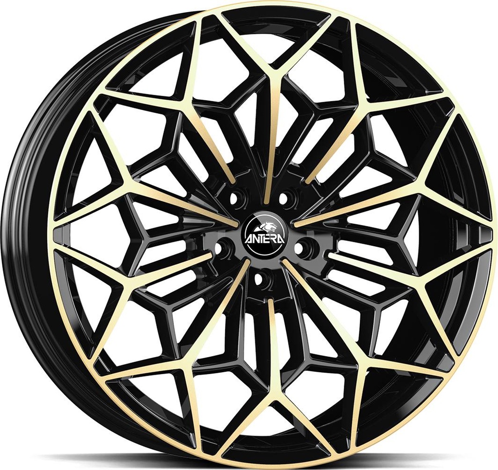 GMP A105 PIANO BLACK CHAMPAGNE 9.5x21 5/112 ET20 CB66.6