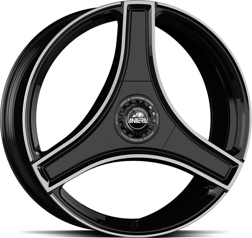 GMP A123 PIANO BLACK DIAM 9.5x22 5/112 ET20 CB66.6