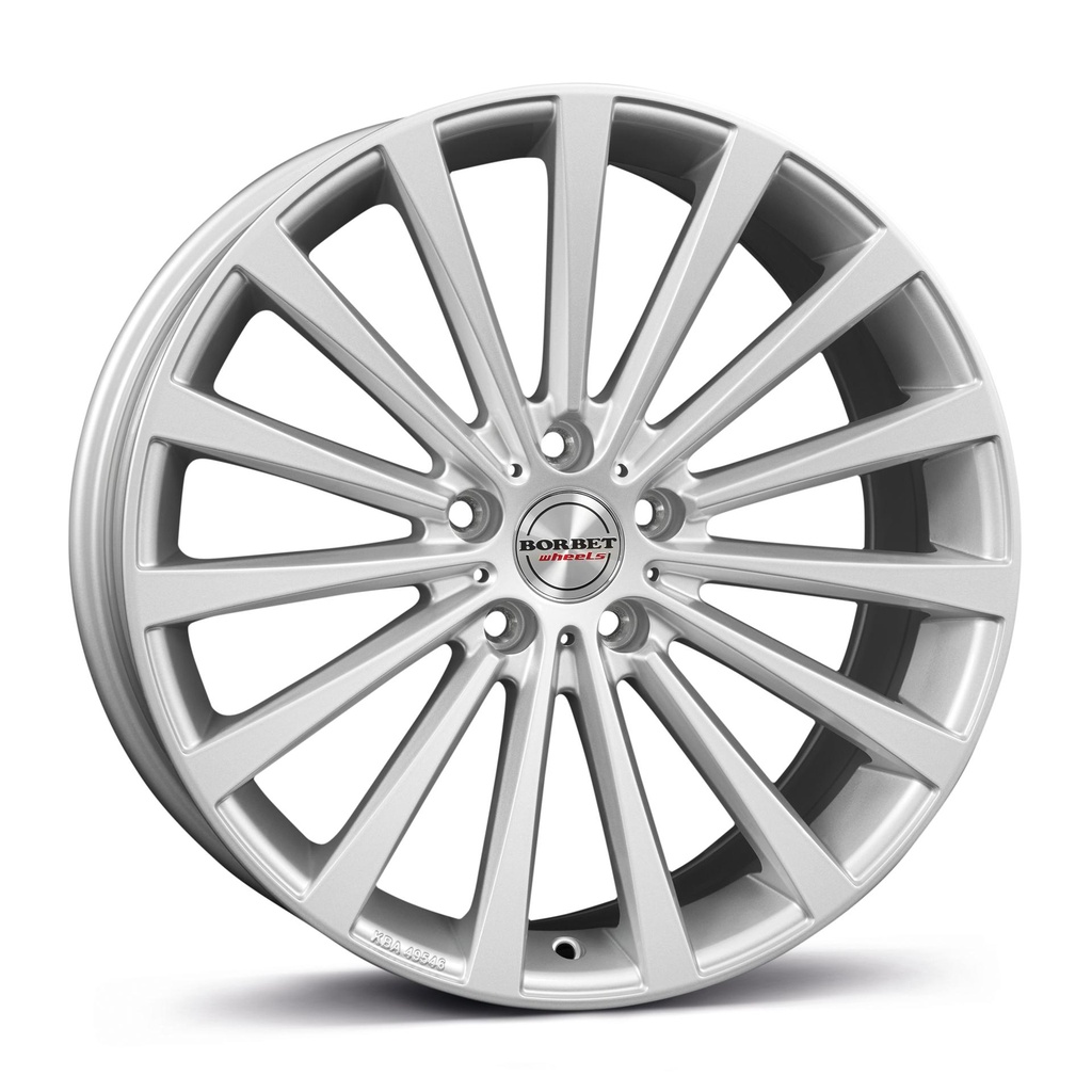 BORBET BLX BRILL SILV 8.5x20 5/120 ET25 CB72.6