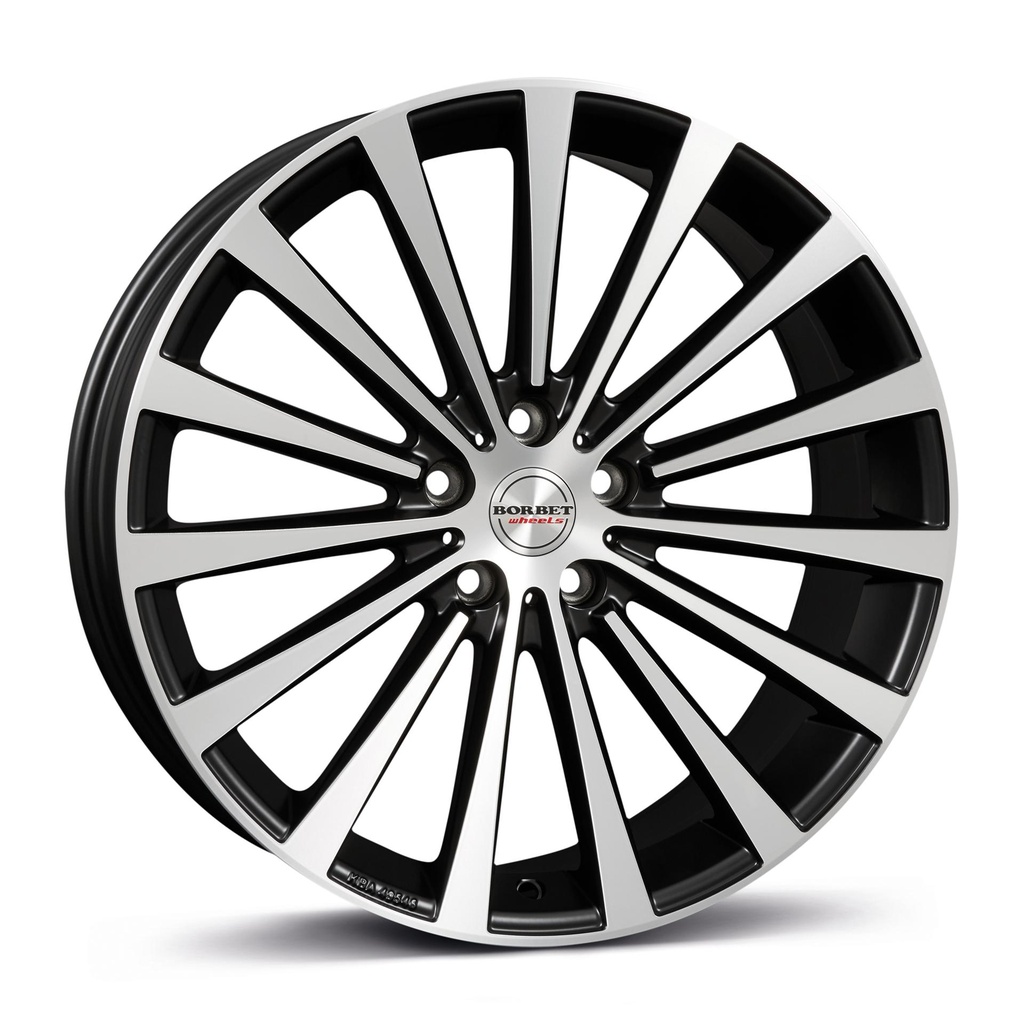 BORBET BLX BLACK POL MATT 8.5x20 5/112 ET30 CB72.6