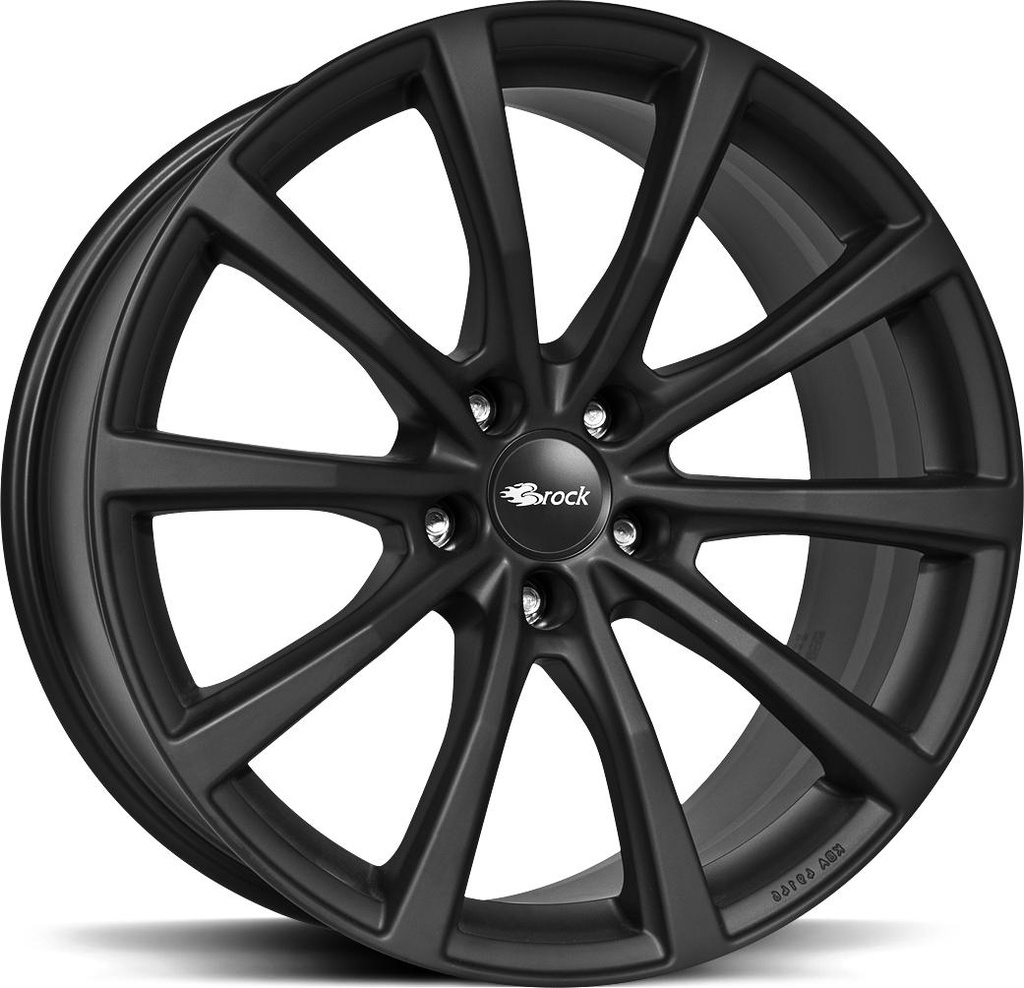 BROCK B32 BLACK MATT 7.5x18 5/112 ET51 CB66.7