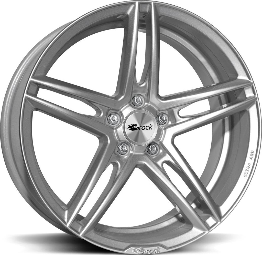 BROCK B33 CRYSTAL SILV 8x17 5/115 ET40 CB70.2