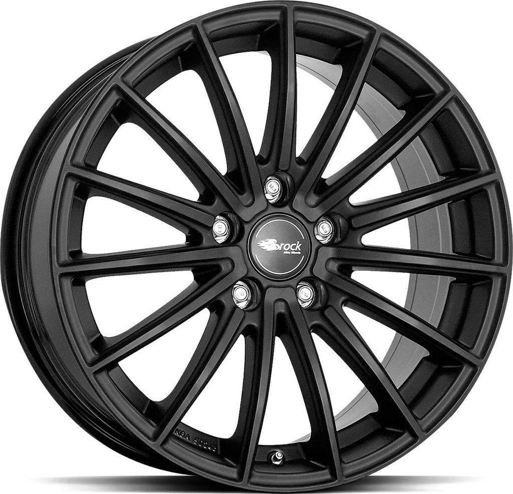 BROCK B36 SATIN BLACK MATT 8x18 5/112 ET45 CB66.6