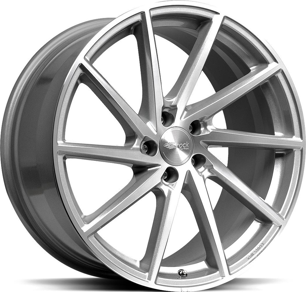 BROCK B37 CRYSTAL SILV POL 8.5x19 5/108 ET53 CB63.4