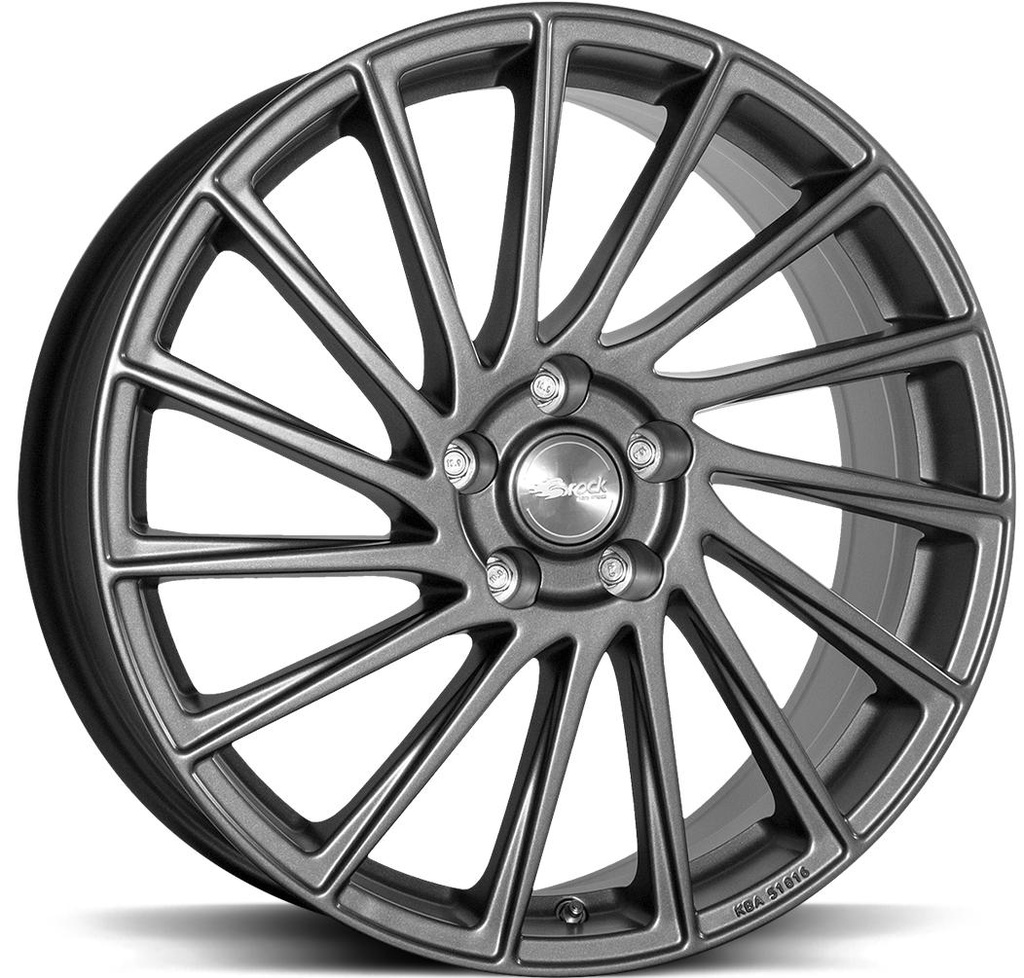 BROCK B39 HIMALAYA GREY MATT 7x17 4/108 ET18 CB65.1