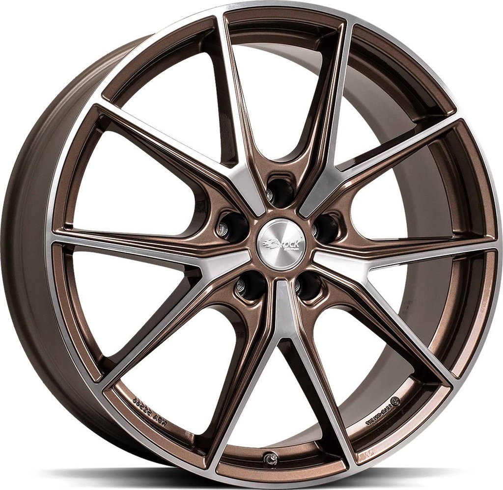 BROCK B40 BRONZE COPPER FULL POL 8x19 5/108 ET45 CB63.4