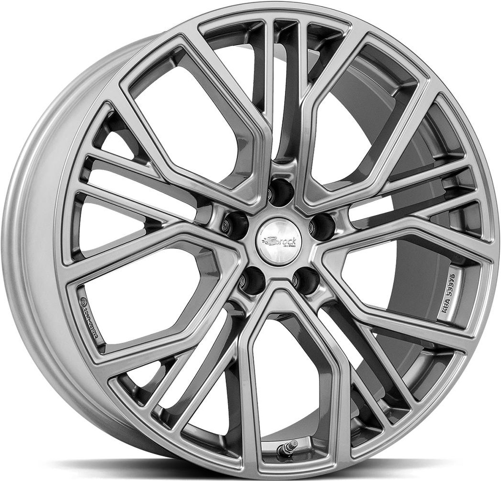 BROCK B41 FERRIC GREY 8.5x21 5/114.3 ET43.5 CB67.1