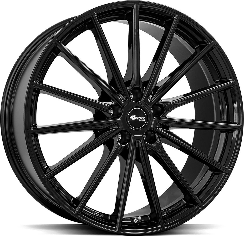 BROCK B43 SHINY BLACK 9x20 5/120 ET40 CB64.1