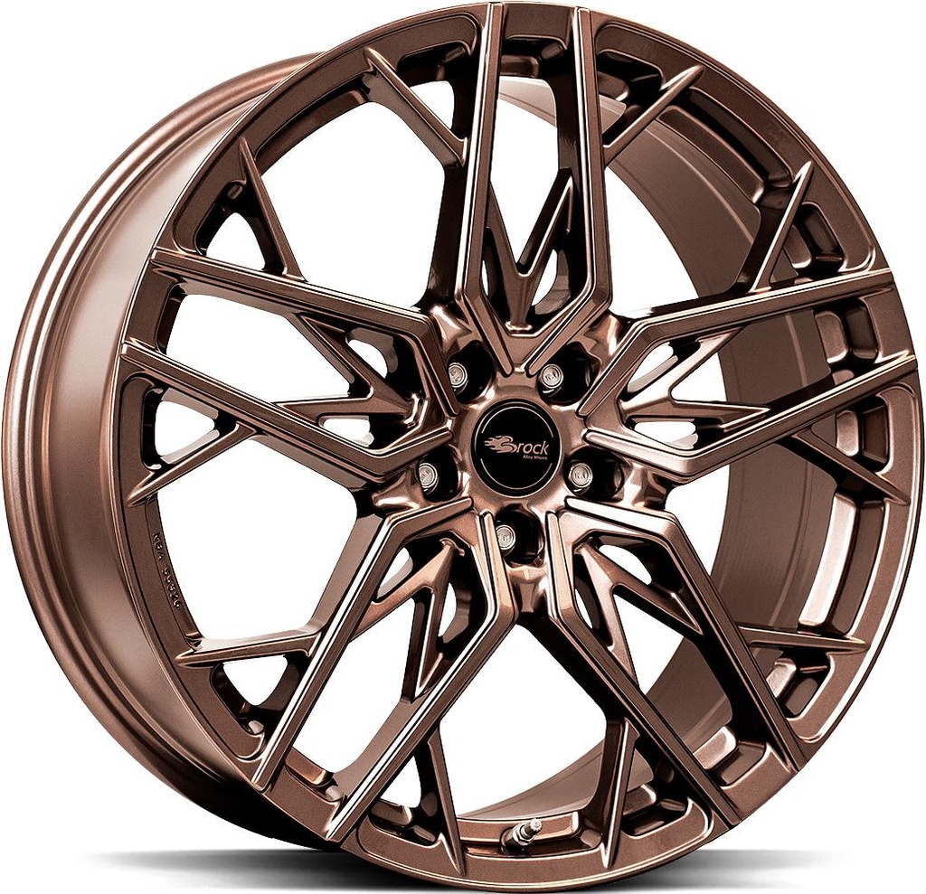 BROCK B44 BRONZE COPPER 8x18 5/112 ET35 CB66.6