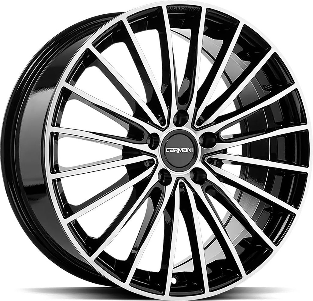 OXGIN KARL BLACK POL 8x18 5/112 ET35 CB66.6