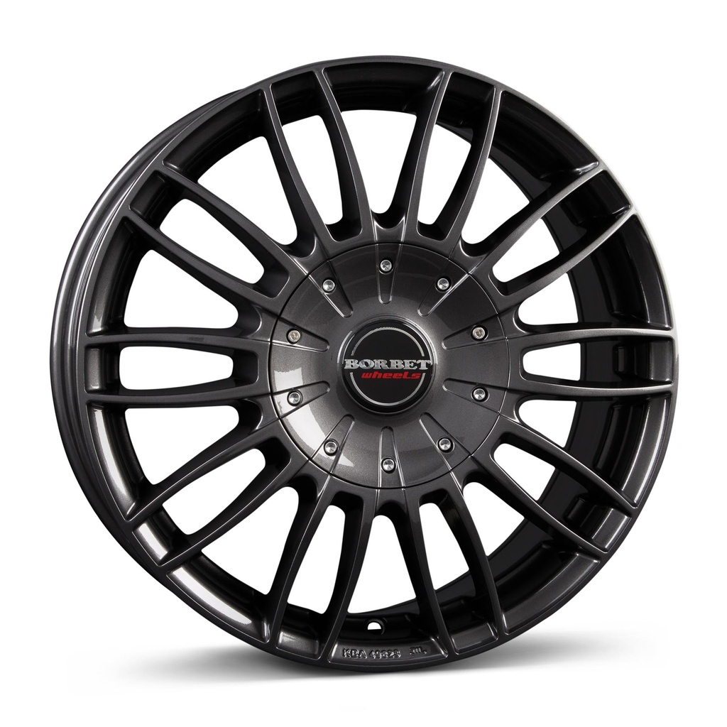 BORBET CW3 MIST ANTRACITE GLOSS 7.5x18 5/112 ET48 CB66.6