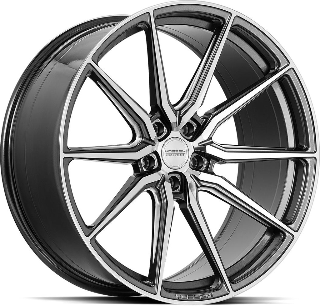 VOSSEN HF3 GLOSS GRAPHITE POL 10x24 5/120 ET32 CB72.6