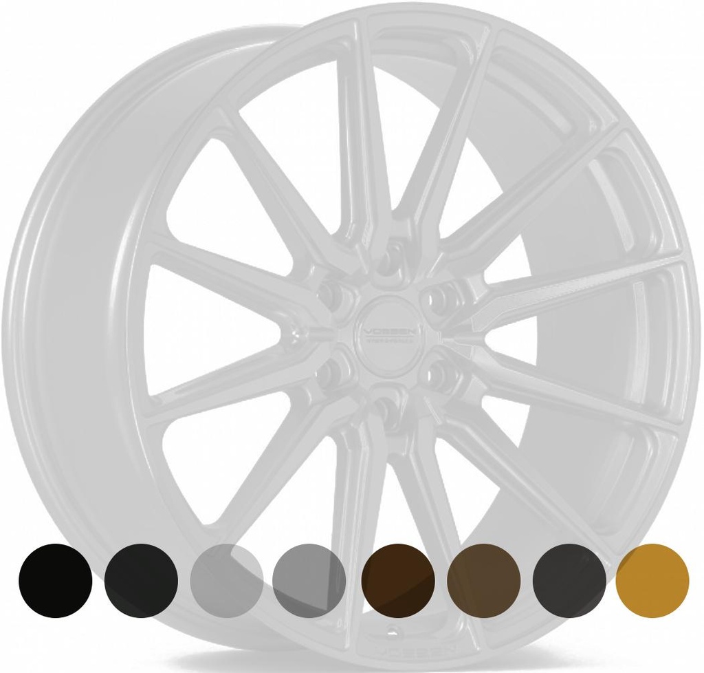 VOSSEN HF6.1 GLOSS BLACK 9.5x20 6/135 ET15 CB87.1