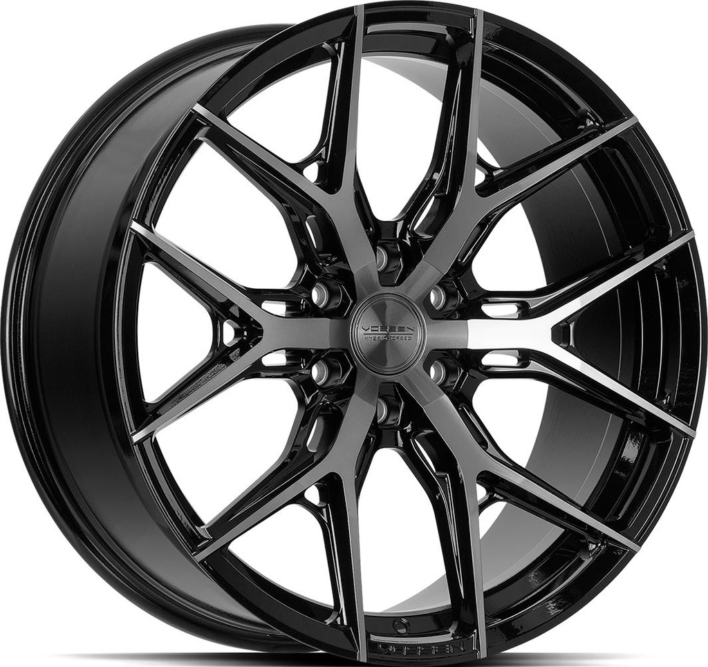 VOSSEN HF6.4 TINTED GLOSS BLACK 10x26 6/135 ET35 CB87.1