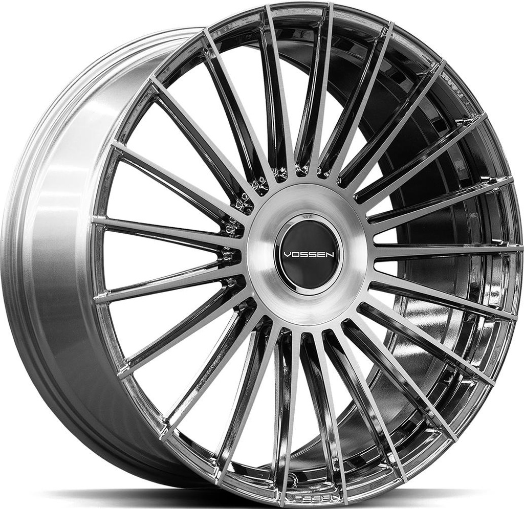 VOSSEN HF8 BRUSH BLACK DIAM 9.5x22 5/120 ET15 CB72.6