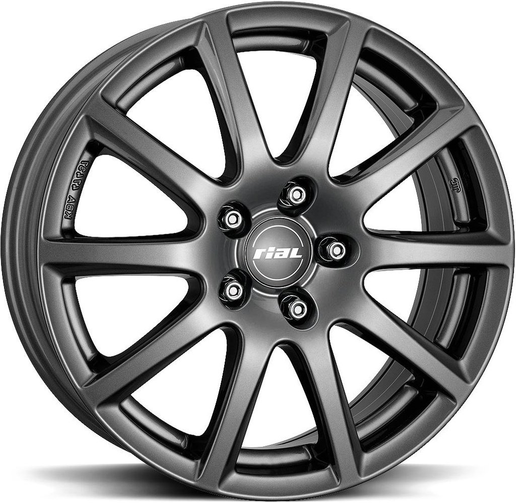 RIAL MILANO TITANIUM 7.5x18 5/112 ET45 CB57.1