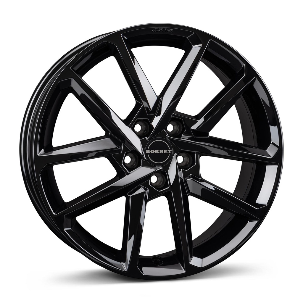 BORBET N BLACK GLOSS 8x19 5/112 ET25 CB72.5